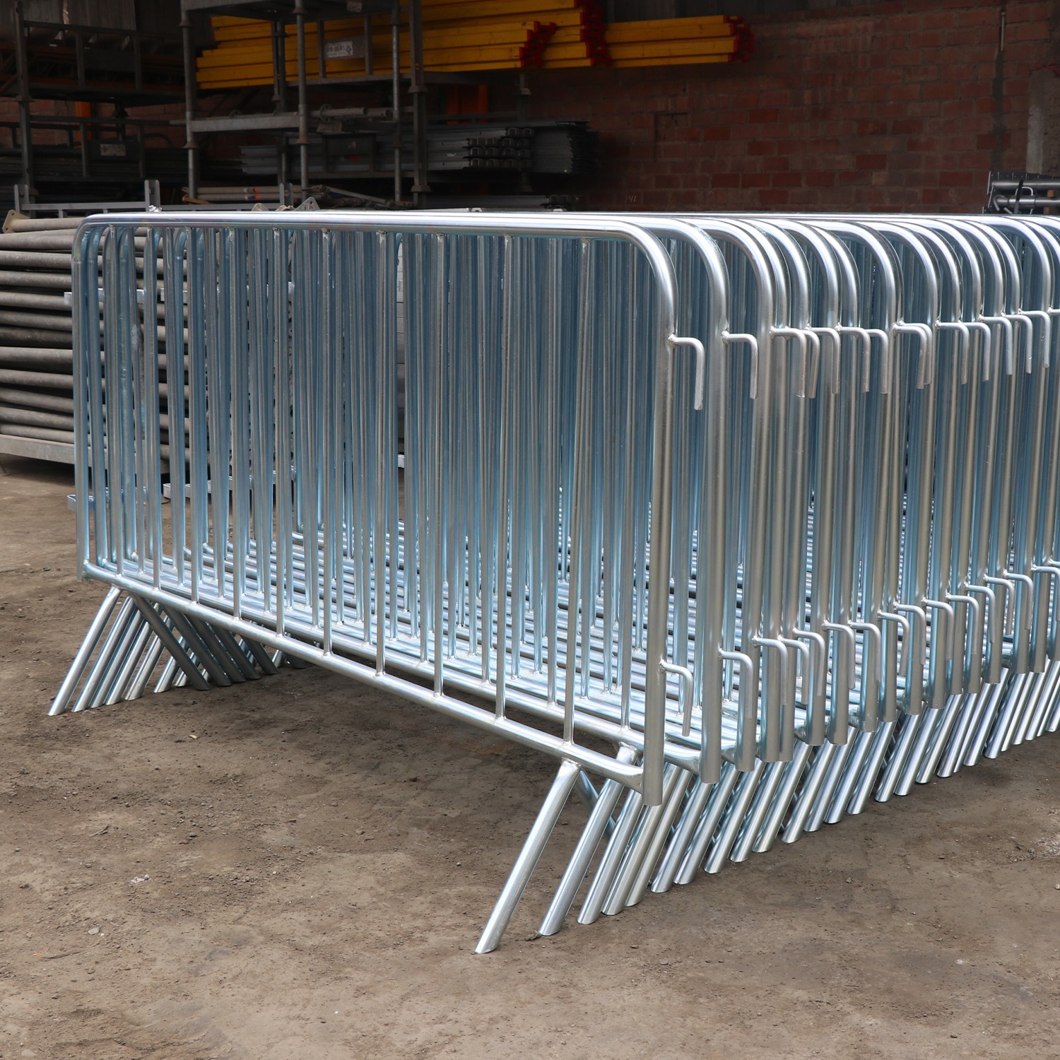 VALLA DE SEGURIDAD 2300 R - T. Galvaniz. y retocado con alumi. anti-oxido 230 x 120cm imagen 2